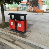 江苏城市街道垃圾桶 街道回收箱 防腐防锈防潮