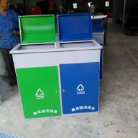 厂家直销 商场大厦垃圾桶 分类果皮箱 正品保证